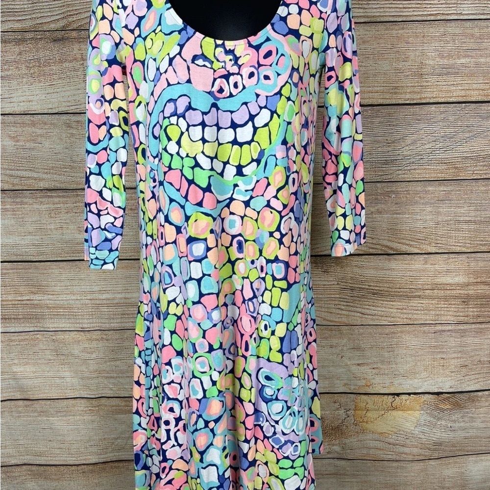 Lilly Pulitzer Pastel Asymmetrical Dress